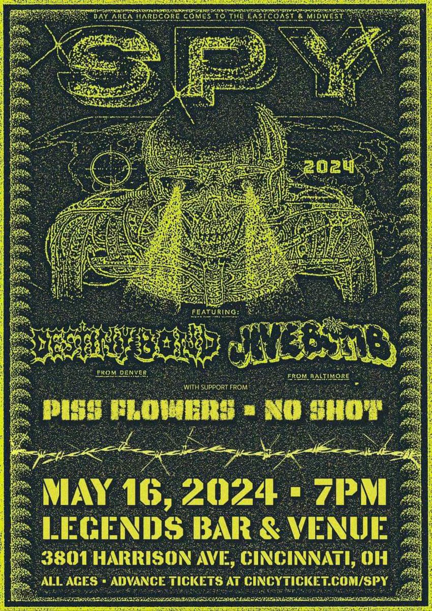 Twitter, this is what’s coming up get out to a gig