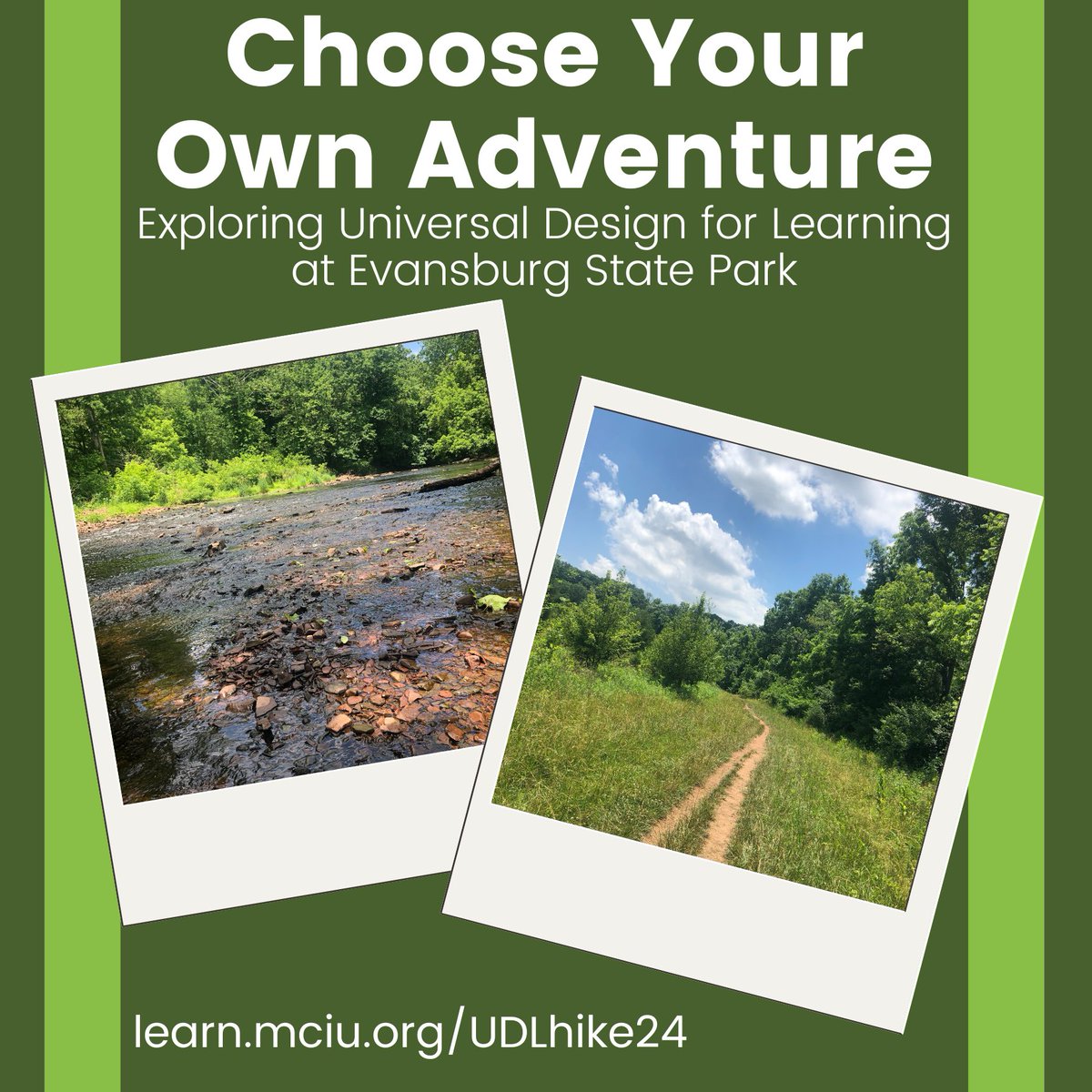 Develop #UDL mindset, connect place to intention, and make connections with UDL based on your individual role, all while having fun! 🚶‍♂️ learn.mciu.org/UDLhike24 #UniversalDesignforLearning @UDLPartners