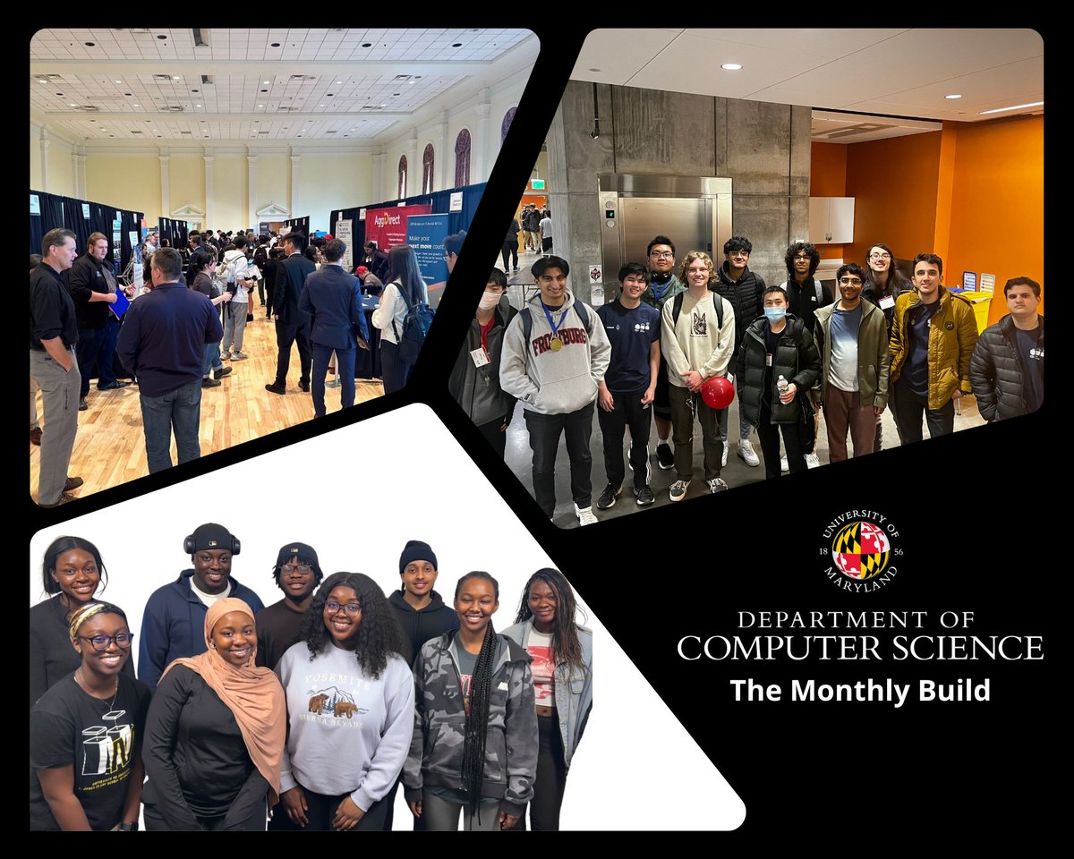 The April issue of our monthly newsletter, “The Monthly Build,” is available now. Get all of the latest news and updates from the Department of Computer Science! Newsletter: go.umd.edu/April-2024