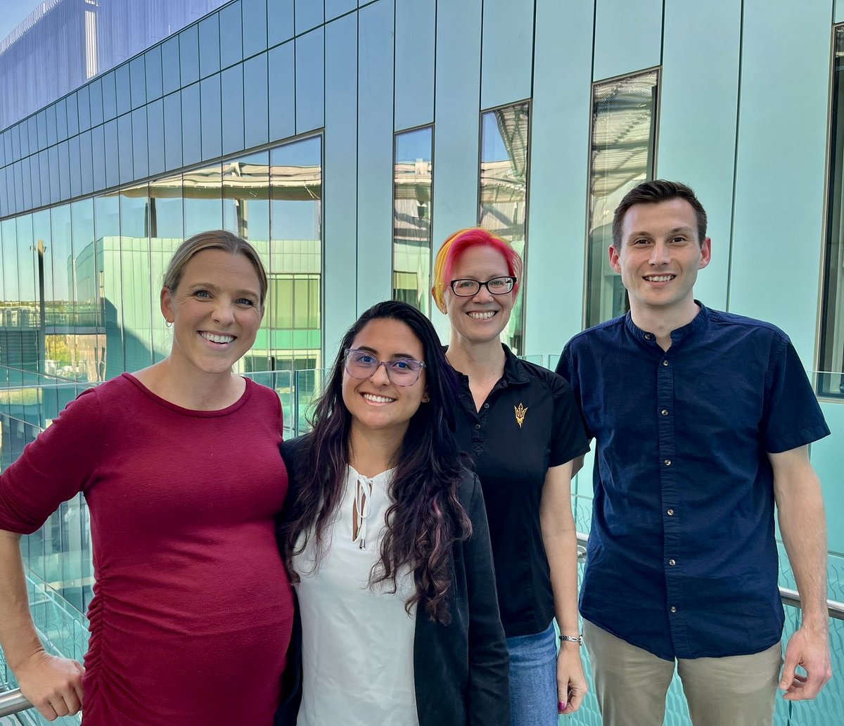 Super fun having @nickravanelli visit @ASUGlobalFuture this week working on our @NSF heat adaptation research with the #HeatSuite and meeting @ASUThermalAndi and @ASUMaRTy! Exciting work being done! w/ @ArianeMiddel & @GiselGuzmnE More here: nsf.gov/awardsearch/sh…