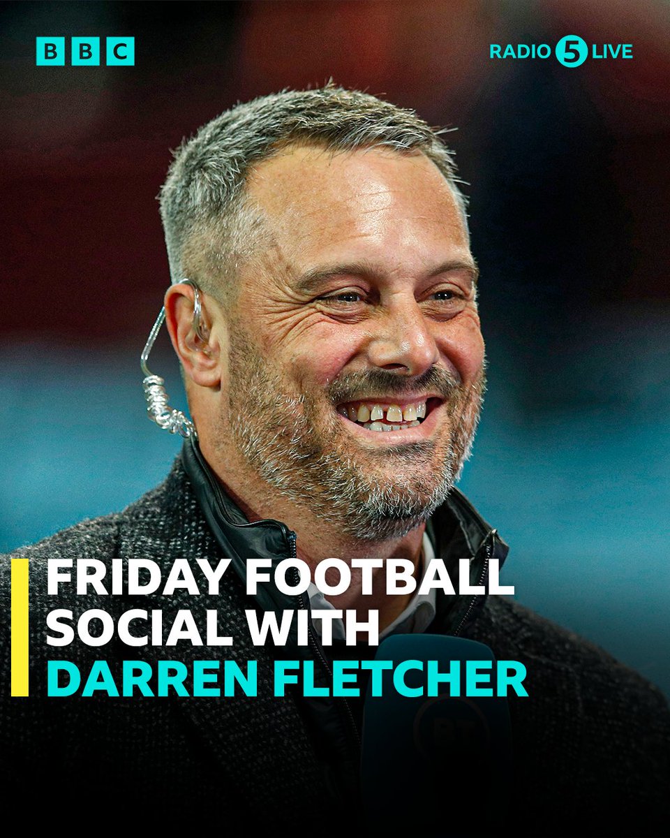 We're LIVE for the Friday Football Social 🚨 Join @DFletcherSport, Nigel Reo-Coker, @donhutch4 & @fara_williams47 NOW! 📻 bbc.co.uk/5live #BBCFootball