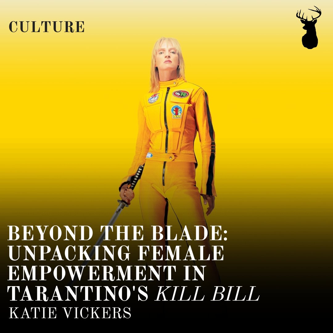 Katie Vickers offers a convincing argument that Kiddo, heroine of 2003's #KillBill, represents a compelling #feminist icon. To find out more, click here: thestagsurrey.co.uk/beyond-the-bla…🔗
#tarantino #feminism #culture #thestag #thestagmagazine #uniofsurrey #surreyunion #studentjounralism