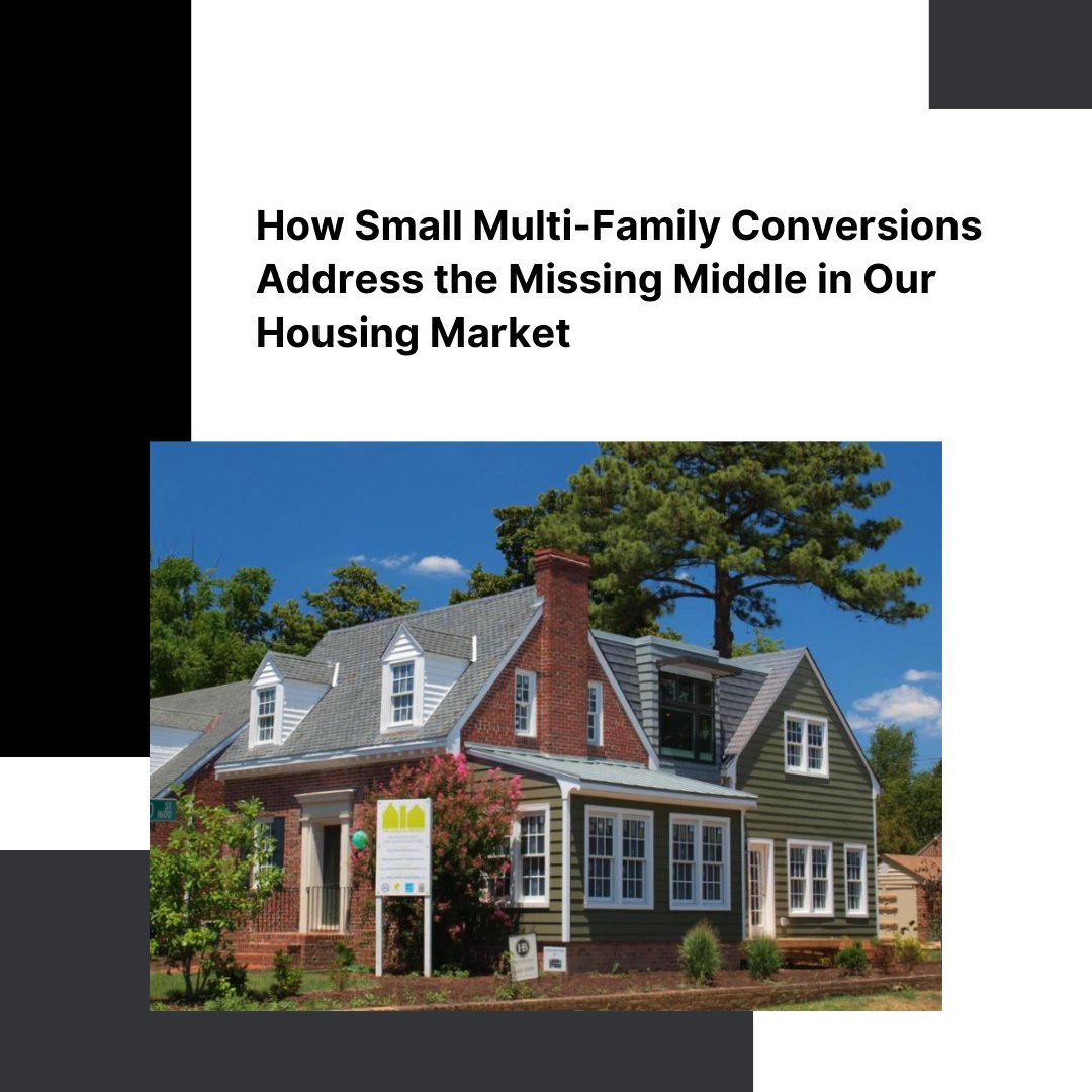 rmichaelcross's tweet image. How Small Multi-Family Conversions Address the Missing Middle in Our Housing Market

bit.ly/4aMiPhS
