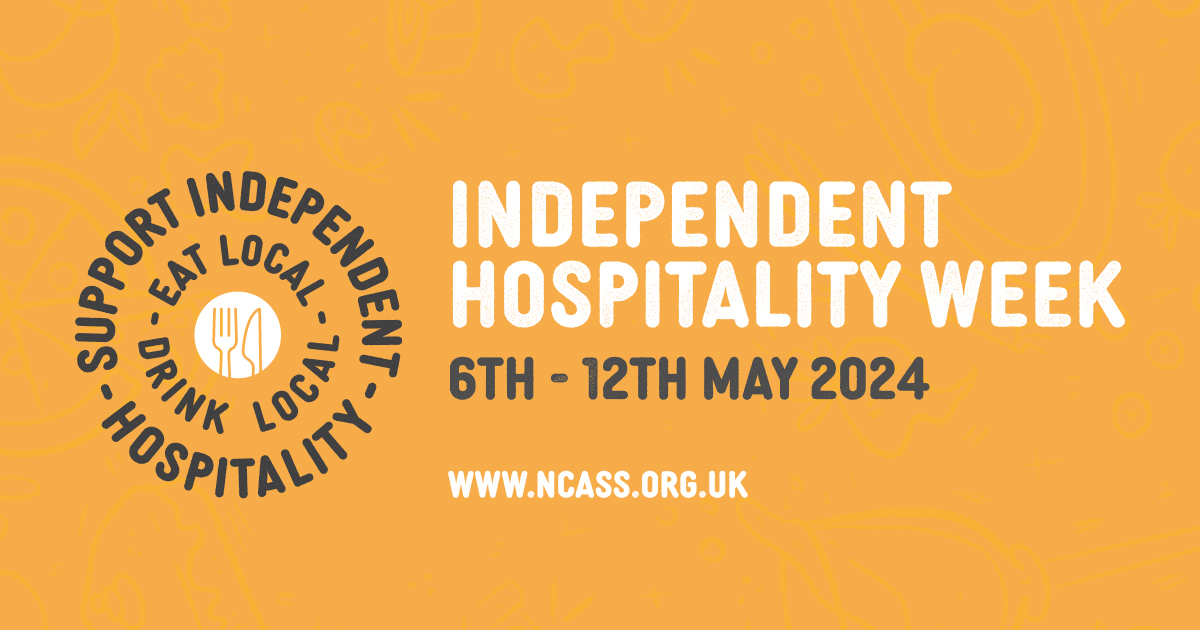 We are launching Independent Hospitality Week as a chance to champion the independent hospitality businesses that lie at the heart of our communities. ⁣
⁣
So let’s make some noise and celebrate some amazing independents! ⁣

Find out more at ncass.org.uk/independent-ho…