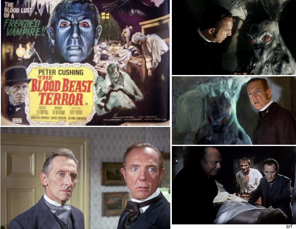 5pm TODAY on #LegendXtra

The 1968 #Horror film🎥 “The Blood Beast Terror” directed by #VernonSewell & written by #PeterBryan

🌟#PeterCushing #RobertFlemyng #WandaVentham #VanessaHoward #GlynnEdwards #WilliamWilde