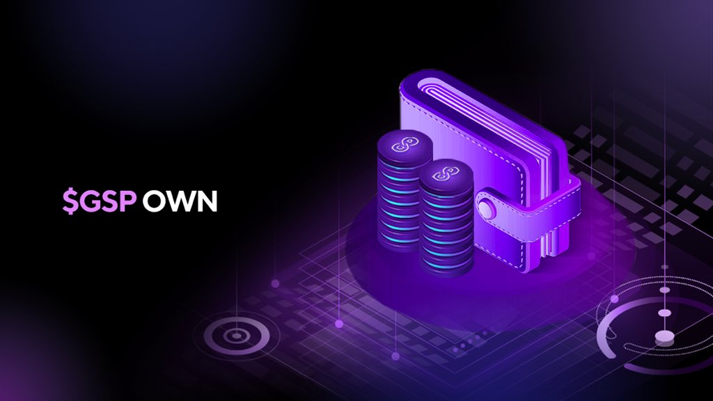 Own $GSP and get access to the following👇

✅ Real estate in the #metaverse
✅ Dedicated #streaming channels and Game stations
✅ Business centers
✅ Personalized merch stores and #NFT’s