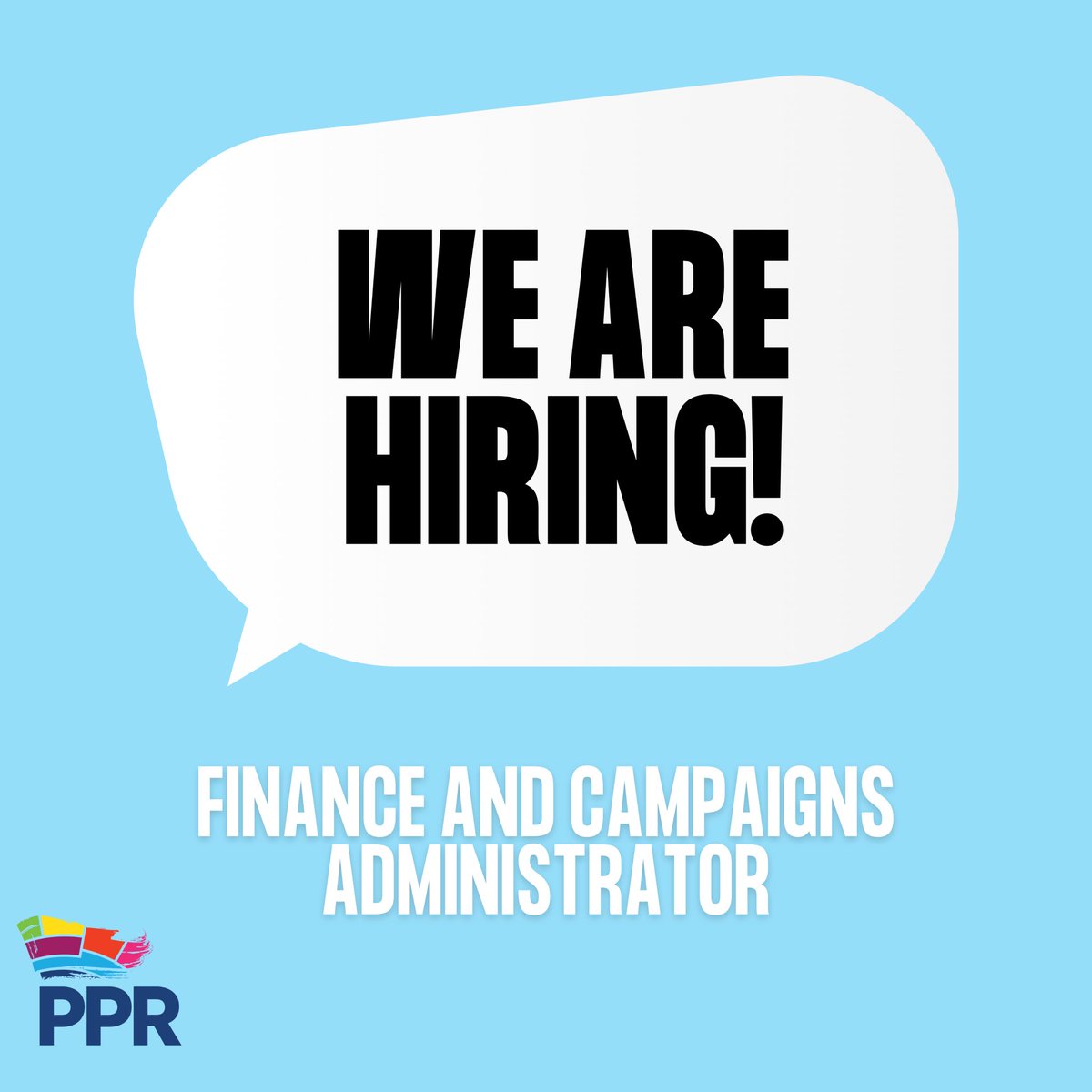Another great chance to join the PPR team! Are you self motivated, well organised and enjoy being busy?  If yes, then we'd love to hear from you! We are recruiting a Finance & Campaigns Administrator to join us as maternity cover. Apply here 👉 communityni.org/job/finance-an…