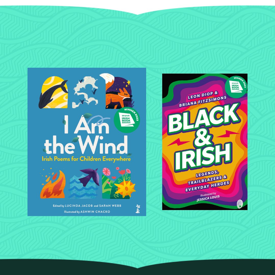 TWO of our books are on @CBCBook's April Hot off the Press list: I AM THE WIND, ed. @lucindajwriter & @sarahwebbishere, illus. @whackochacko, & BLACK & IRISH by @DiopLeon & Briana Fitzsimons, illus. Jessica Louis! cbcbooks.org/cbc-book-lists… #cbcspotlight
