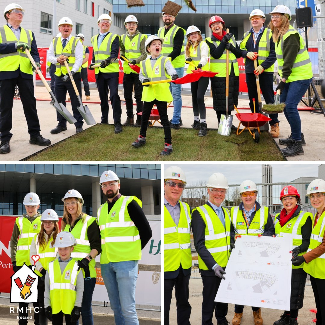 The New Ronald McDonald House, coming summer 2025! 🌟 With great pride, we gathered to turn the sod at the site of the new 52 bedroom Ronald McDonald House at the new children's hospital 🏥 Read more about the day and our New House here: 👷‍♂️👉loom.ly/cetJMOM