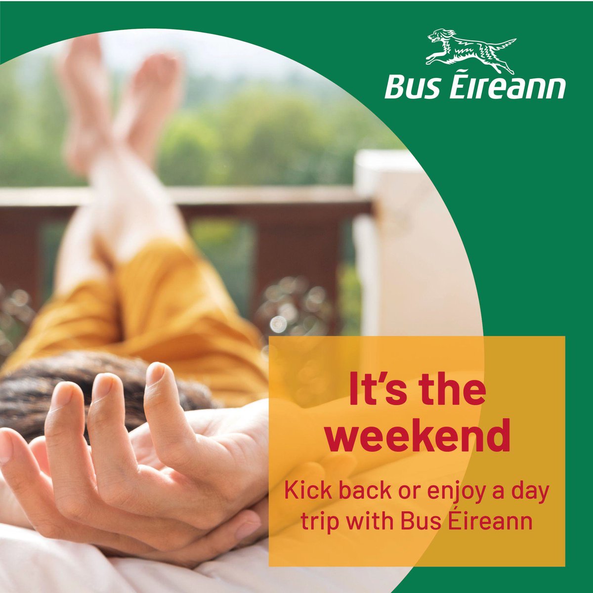 Where are you off to this weekend? We hope you enjoy your journey with Bus Éireann, wherever your plans take you. Ash