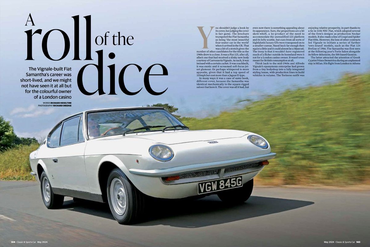 Here are lots of reasons why you need to get the latest issue of Classic & Sports Car: buff.ly/43AH2p8.