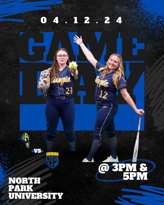 Game Day!! We travel to Chicago to face North Park today at 3 & 5 pm. #SetSail #TheAugieWay 
🆚North Park
⌚️3/5 p.m.
📍Chicago, Ill.
📺boxcast.tv/channel/bn0blh…
📊 athletics.northpark.edu/sidearmstats/s…
📊 web.gc.com/teams/fTreQR3V…