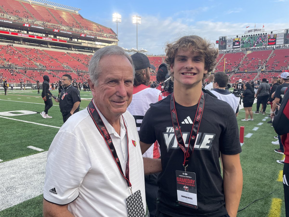 chaprussell4's tweet image. I will be at the University of Louisville next Friday for the spring game! Go cards! “We watching or nah?”@LouisvilleFB @UofLRecruiting1 @centurions_fb @pete_nochta13 @drew_toennies