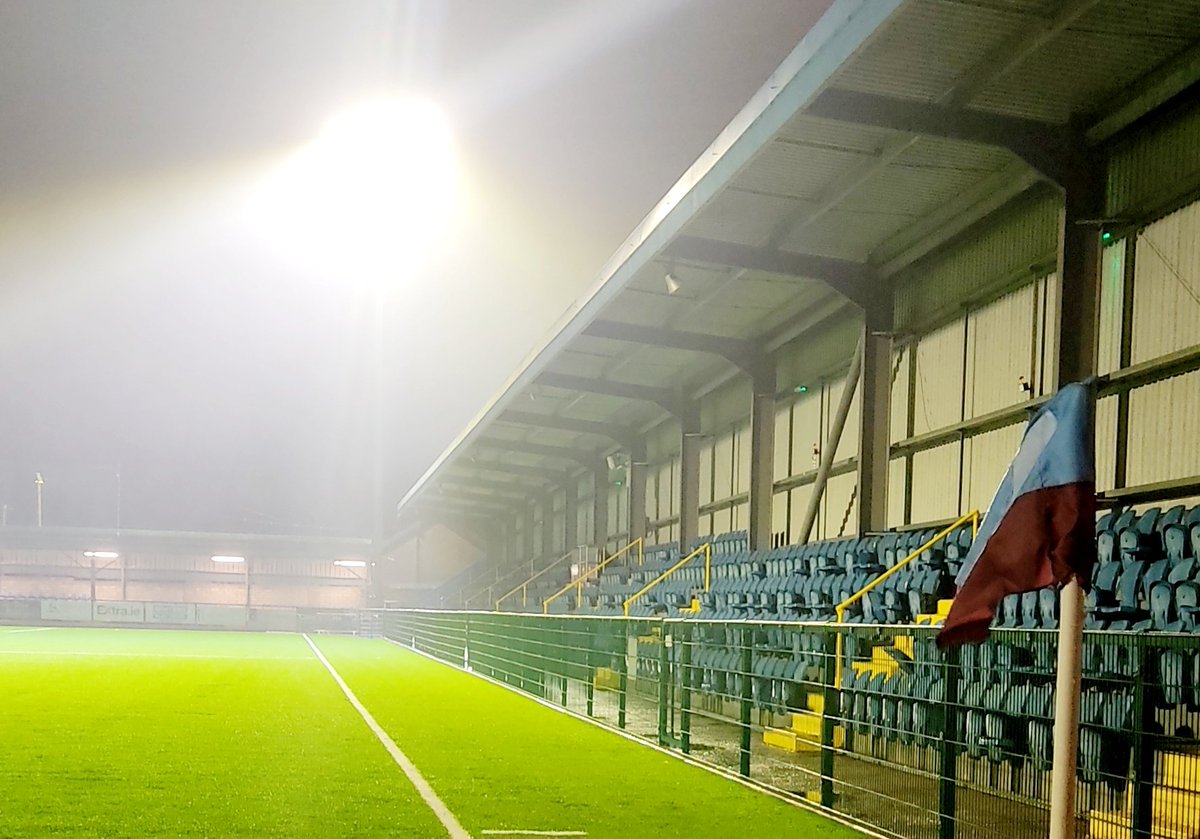 We are delighted to announce that our new floodlighting system installed during the week will be in operation for the first time for tonight's match v Wexford FC. A substantial upgrade on our last system with 800 lux output it is sure to add to the match night experience.