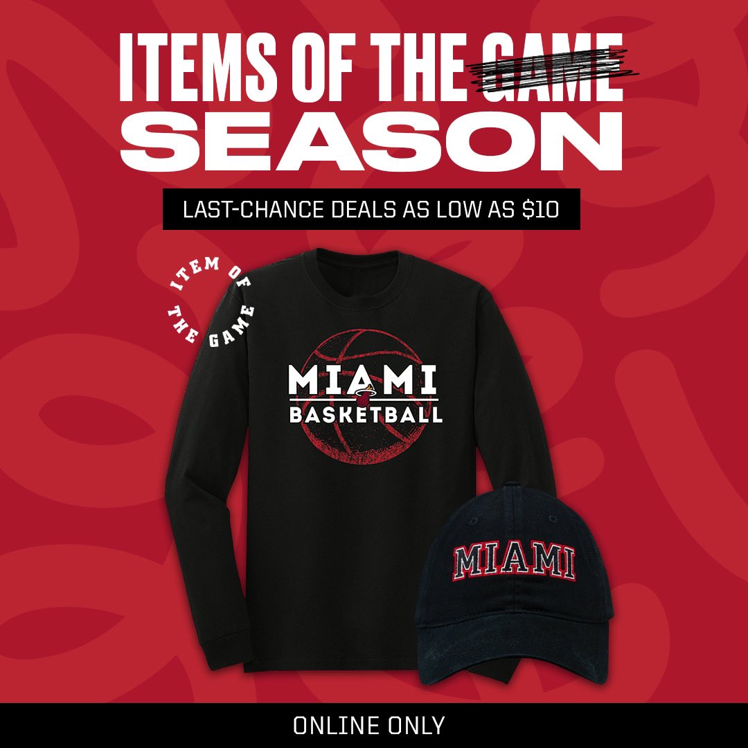 We put together some of our favorite Item of the Game gear from this season into one collection for you to shop at last-chances prices 🔥 gohe.at/3TUnbwz