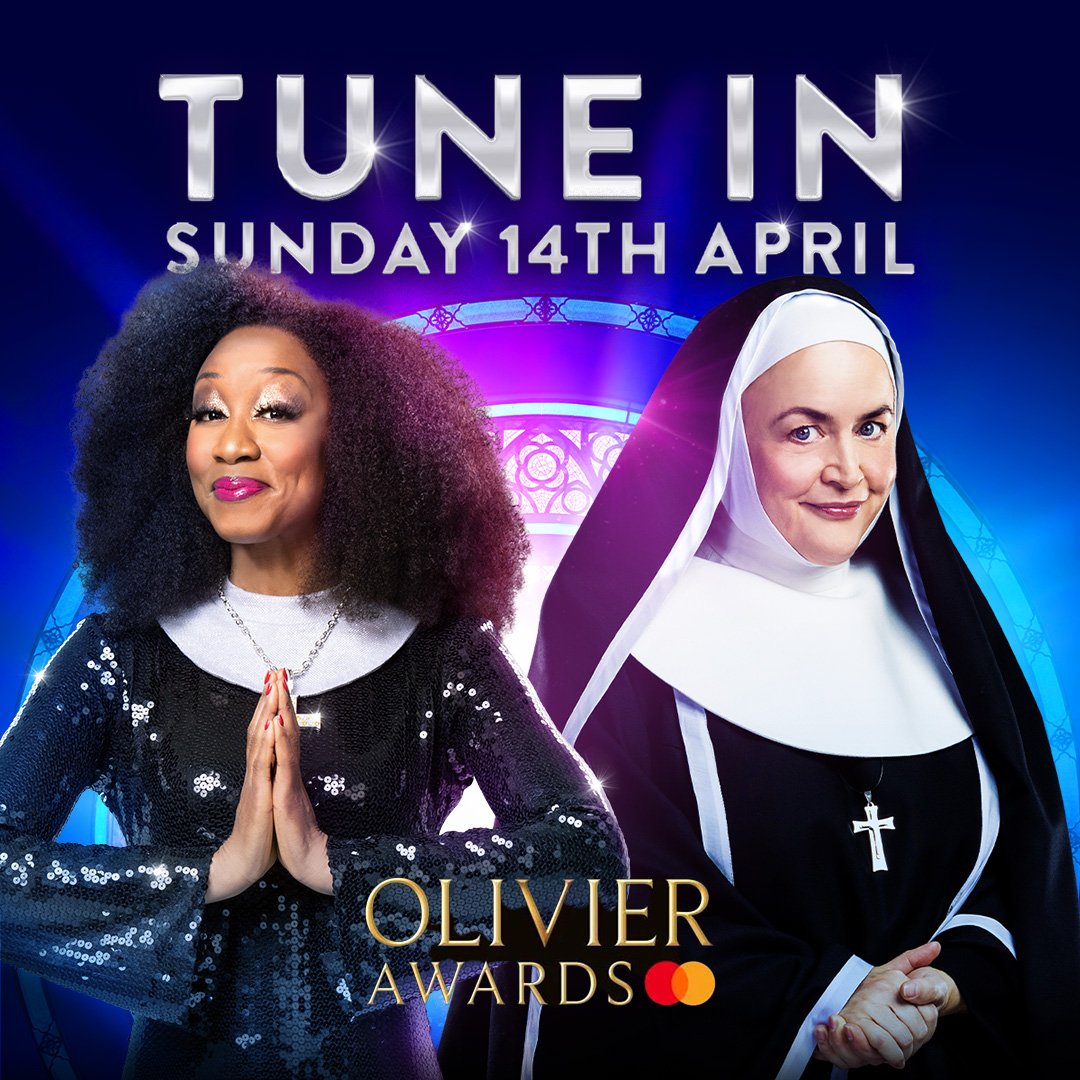 The @OlivierAwards are getting #BLESSED! Tune in 14 April to see @Beverleyknight and #RuthJones who will be gracing the stage and presenting two awards at this year's Olivier's! #SisterActMusical
