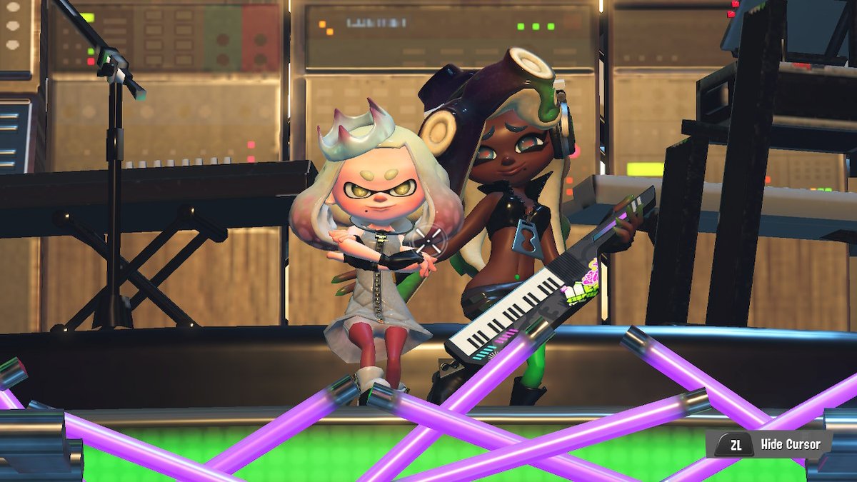 King_Rubybeast's tweet photo. Late post but fun splatfest! Loved the return of Pearl and Marina plus the song that goes "mini mini mini hotdog" XD #Splatoon3 #NintendoSwitch https://t.co/XIhb9oA0Ot