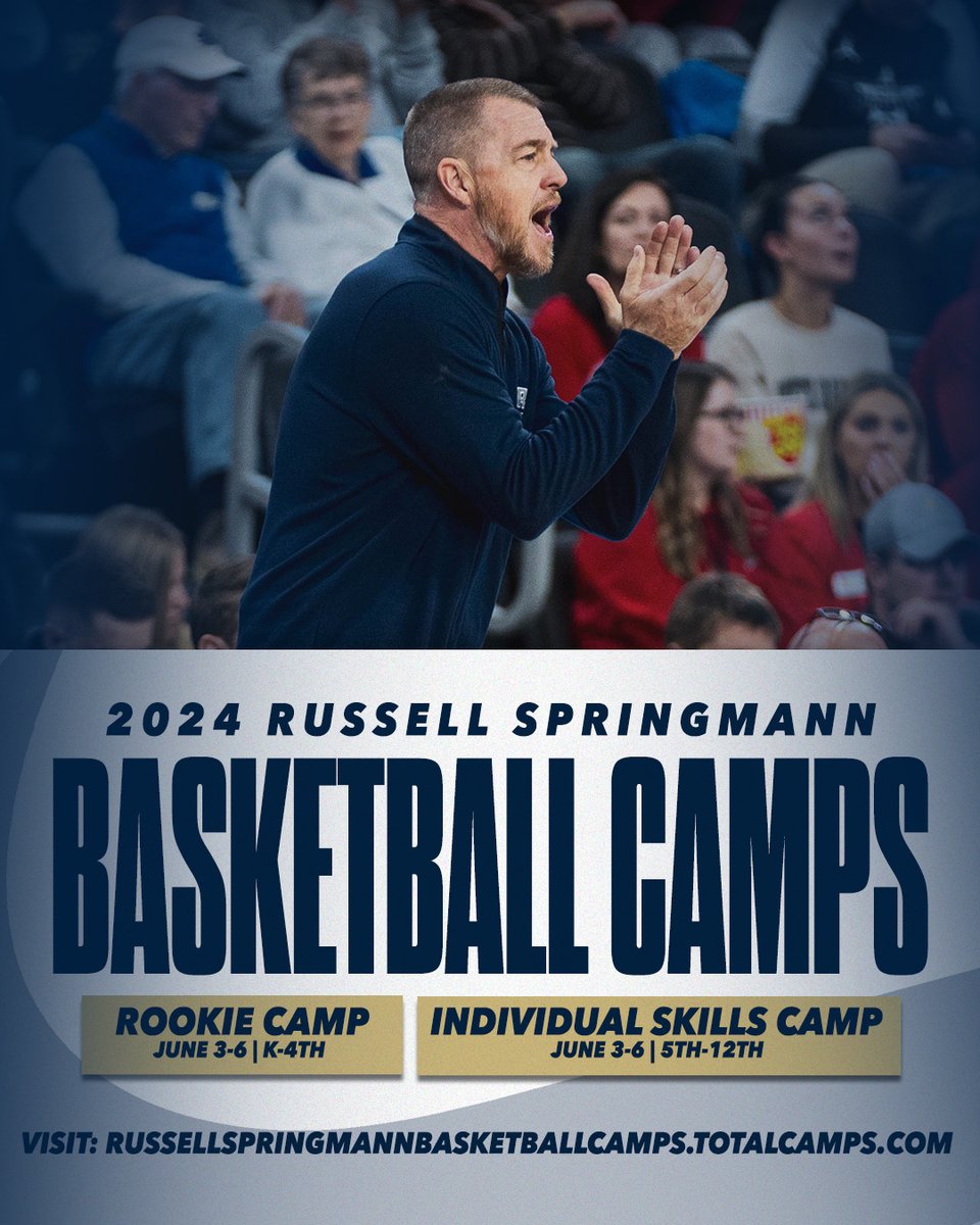 Have plans this summer?  

Russell Springmann Basketball Camps are just around the corner. Reserve your spot today! #ORUMBB

Register: bit.ly/40WqXYd