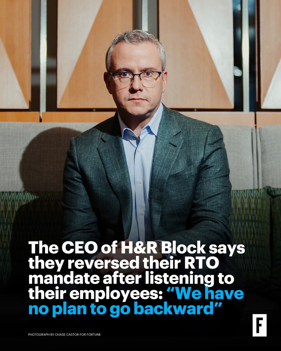 “We’re taking steps that are one-way doors that you don’t reverse,' says H&R Block CEO Jeff Jones. bit.ly/49v9LNj