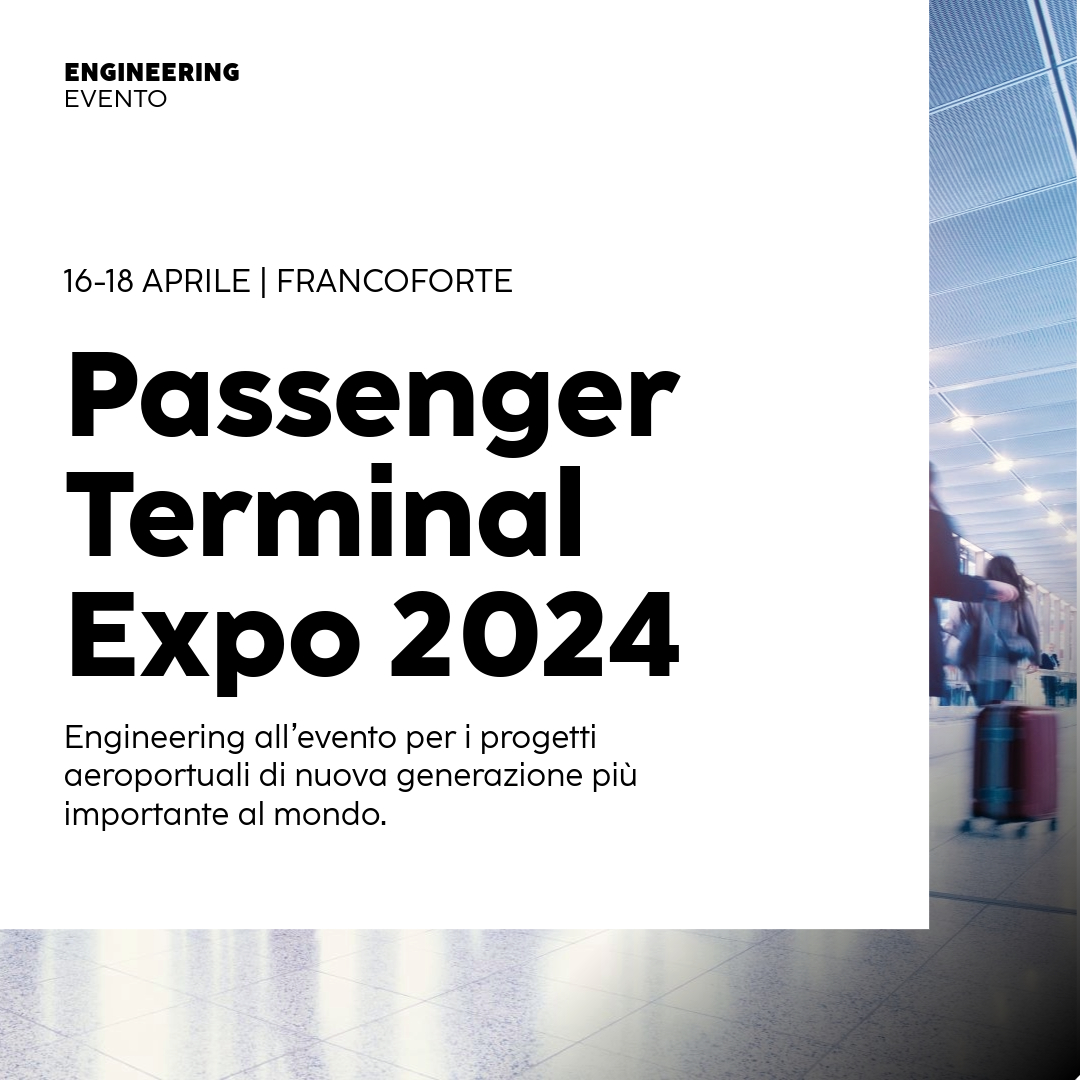 ✈️Manca pochissimo alla Passenger Terminal EXPO & CONFERENCE! Vi aspettiamo con Air Tech Italy al Booth B13 per parlarvi di #DigitalTwin e #AI applicate in ambito aeroportuale e dei servizi innovativi di Drone Based Inspections. Scopri di più: eng.it/whats-on/event…