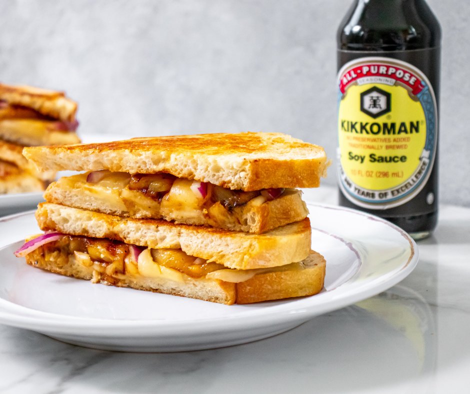 Upgrade your grilled cheese game with this BBQ Pineapple Grilled Cheese recipe. Check out the recipe here: bit.ly/49uF22R