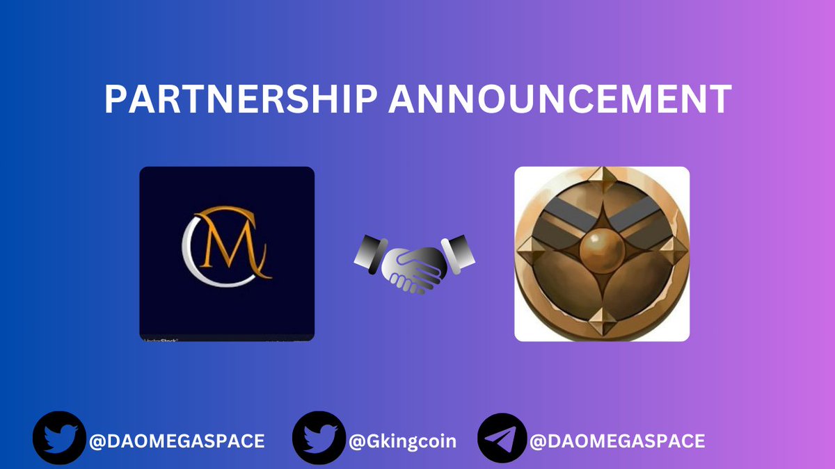 🎮 Announce Partnership with @Gkingcoin! 🚀 As the first play-to-earn #NFT game rewarding players in #BNB      , the excitement. ✨ We are bringing more community engagement programs together .