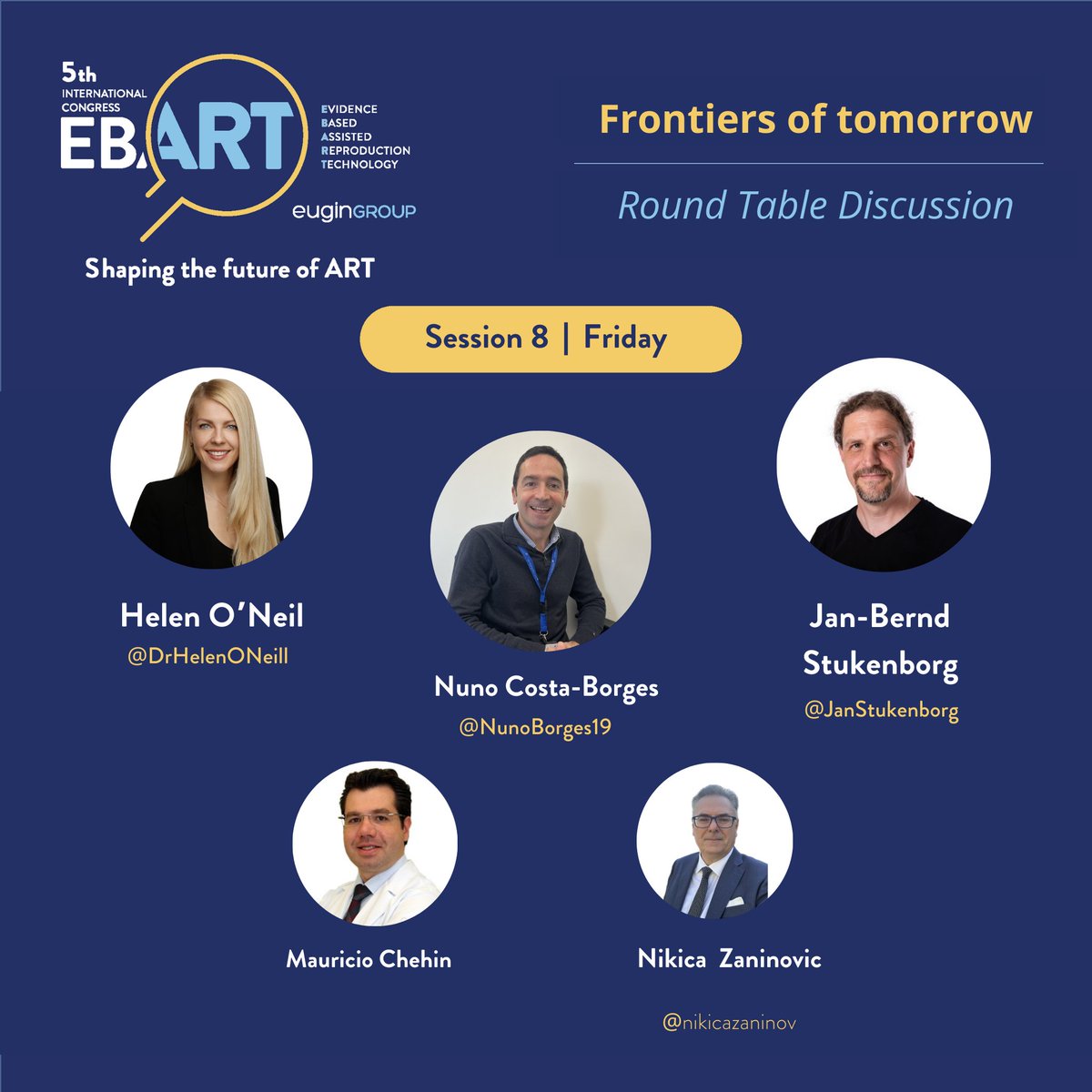 Last and final Round table of #EBART2024 🙌🏼💡😥 #IVF #ART