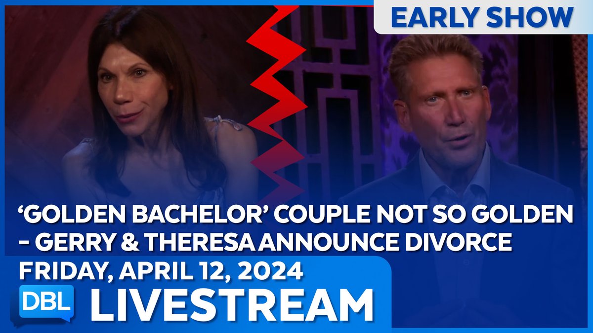 🔴DBL IS STREAMING: ▶️ youtube.com/live/a-cdEs1ze… ➡️The #GoldenBachelor Breakup ➡️Where are Some of The Key Players in the #OJ Trial Today? ➡️ #NoahCappe Joins Us w/ @toryshulman @aljackson @SamSchacher & @steffrjones