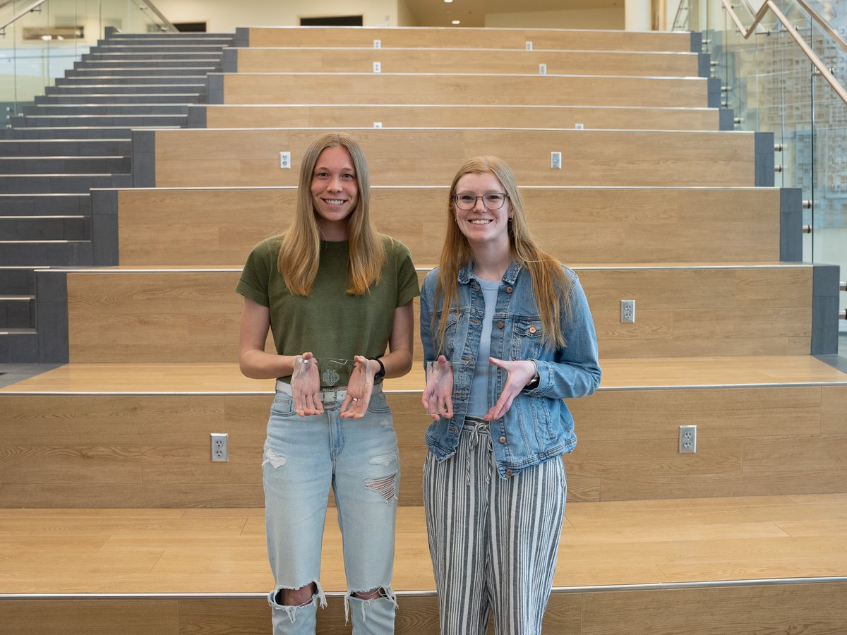 It's National Student Employment Appreciation Week! 🎉

Among nominations by supervisors, Jessica Walczak and Caroline Brown were declared student employees of the year!

THANK YOU to all of our student employees, and the great work you do! 🙌