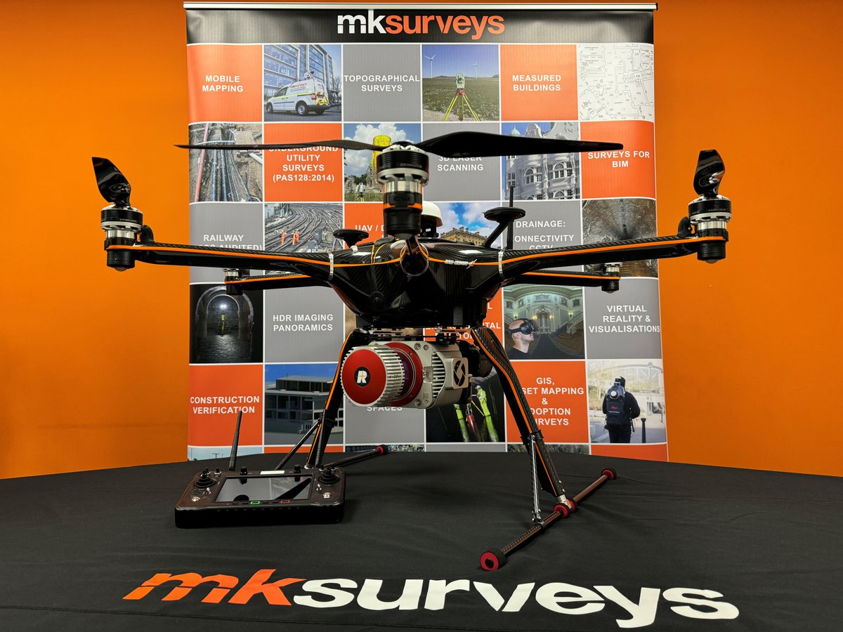 mksurveys's tweet image. Here is our brand new hexacopter drone! This will enable our Aerial Survey Team to operate safer with additional redundancy, cover larger areas in a single flight when undertaking our LiDAR projects &amp;amp; means that we are able to operate in even more challenging environments!