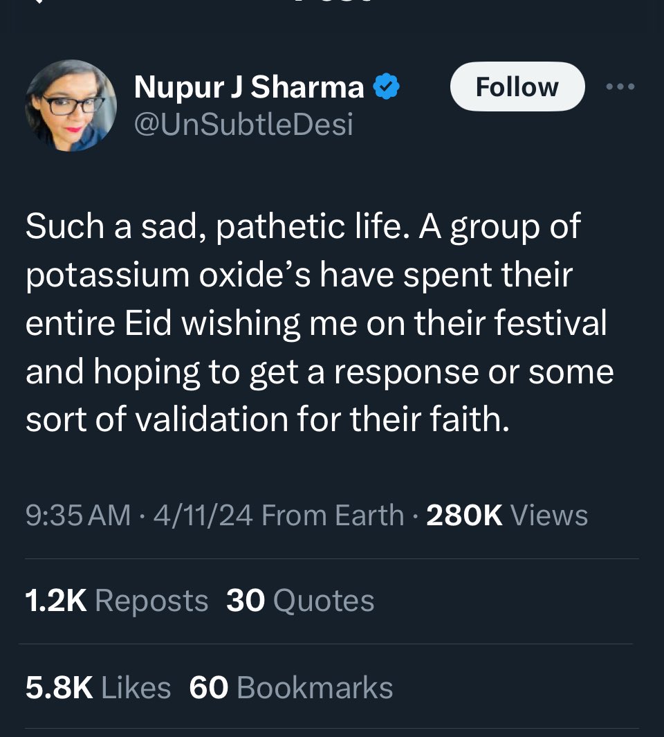 I have a theory of RW Muslim obsession. They are frustrated because they thrown the kitchen sink at them, did all sort of dirty trick to make their life misreable but they couldn't shaken their faith in Islam. There is no mass conversation of M to H but in past H to M happened(1)