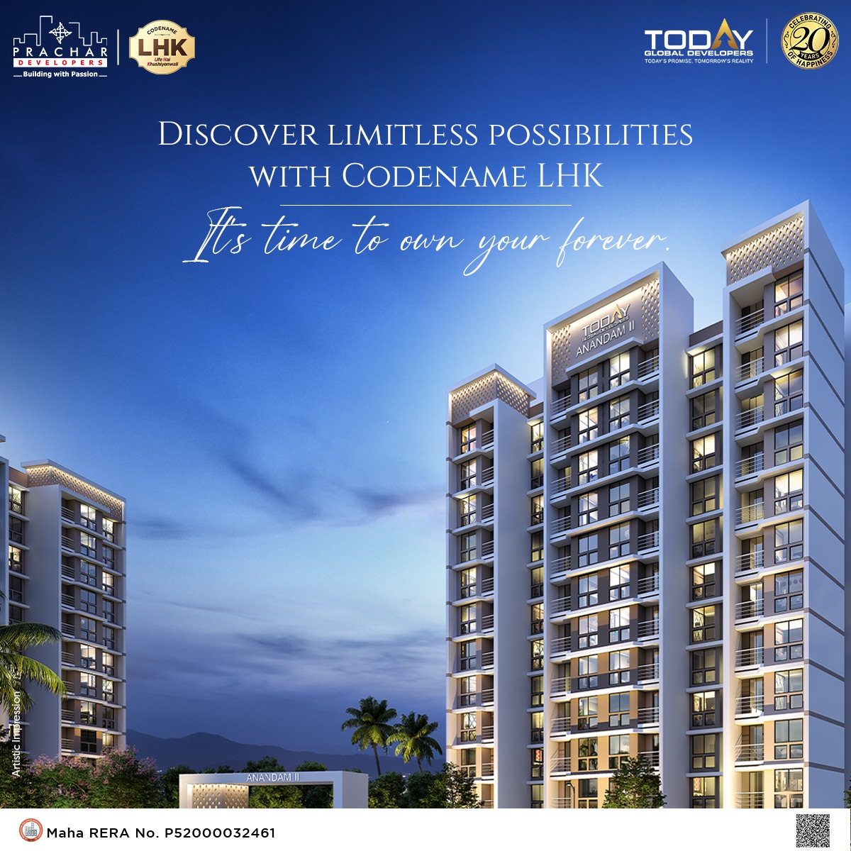 Life at Codename Life Hai Khushiyon Wali (LHK) is all about happiness and cherished moments. Own your forever in a community filled with love, laughter, and togetherness.

#TodayGlobalDevelopers  #LifeHaiKhushiyonWali #FamilyMoments #RealEstate #Kharghar #Panvel #NaviMumbai