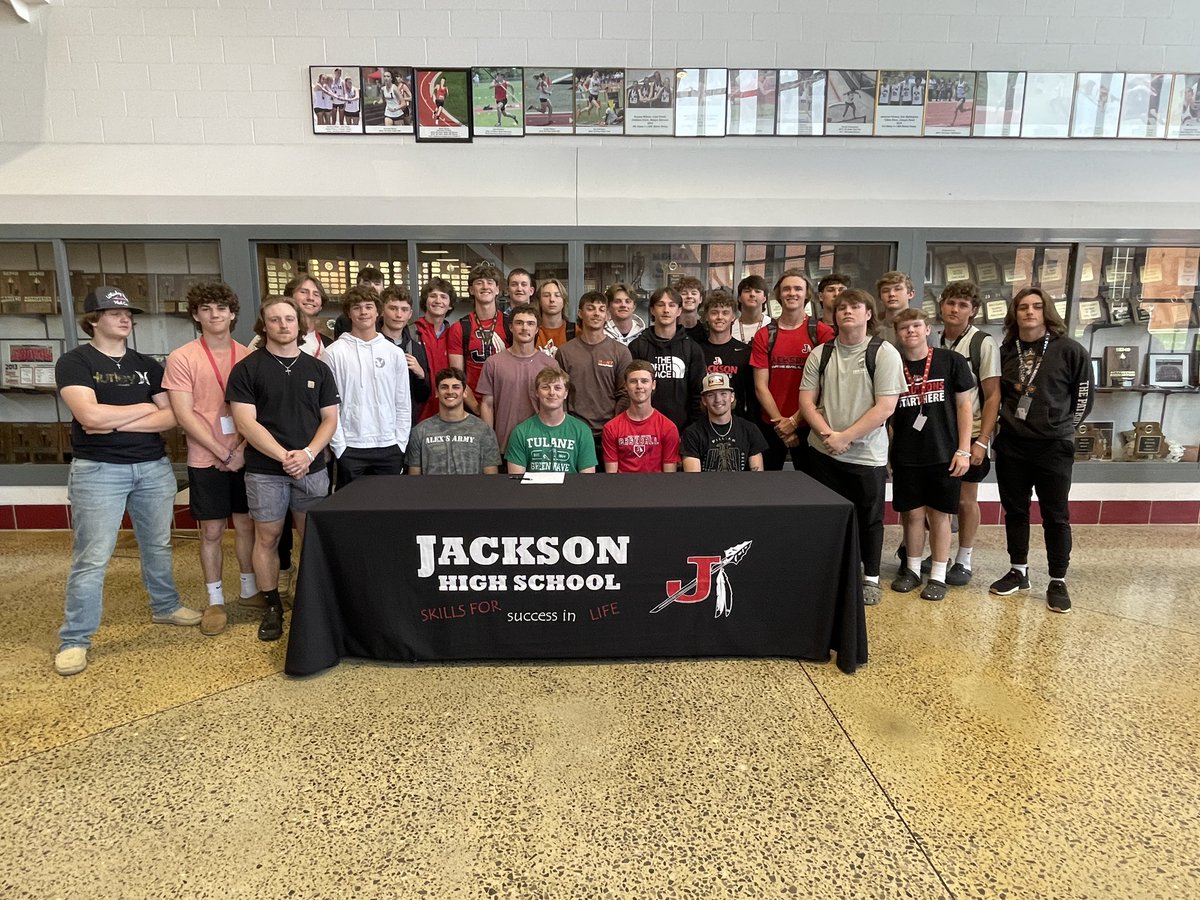 Yesterday we celebrated 2024 @jpsauer12 signing with @GreenWaveBSB. JP was an integral part of the first team for Jxn to reach a Final Four, 2x all-conference and pitcher of the year, and also 1st Team All State.