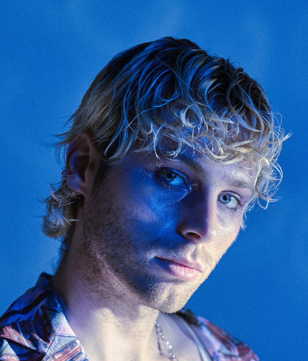 glittery boy.