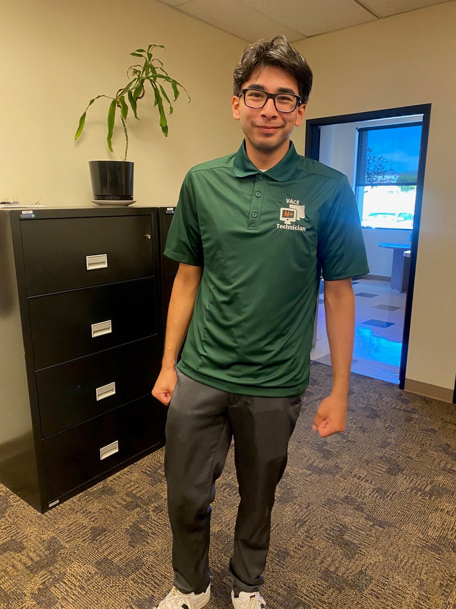 Congratulations to VACE Network Security Technician student Marc Uriarte who passed the CompTIA Network+ Certification exam and is now Network+ Certified.
#vace805 #vaceCTE #JobTraining #CareerTechEd
#CompTIA #ITjobs #ITtraining #certification