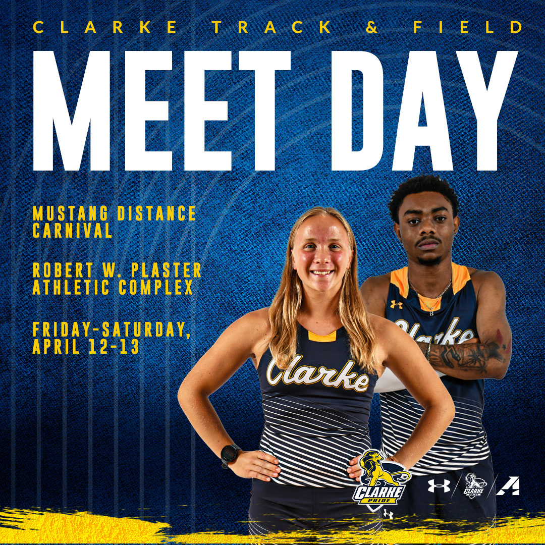 Weekend action starts this evening for the Pride as they head to Cedar Rapids for the 1st of back-to-back days at Mount Mercy!

📊 ➡️ tinyurl.com/38zjedb8

💻 ➡️ tinyurl.com/2ax8c8s2

#ClarkePride