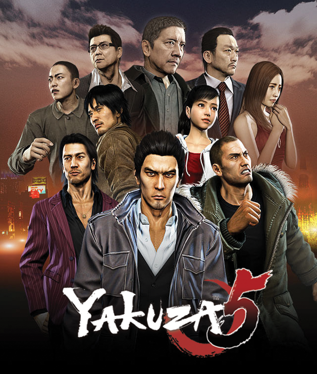 Yakuza 5 summary
Kiryu: He a taxi driver, he depress and shit. Daigo went missing, so he angry now. Hello Hanawa. 
Saejima: Get out of jail simulator the sequel, need to help buff looking twink.
Haruka: Idol adventure
Akiyama: Park #1 dickrider
Shinada: Baseball adventure