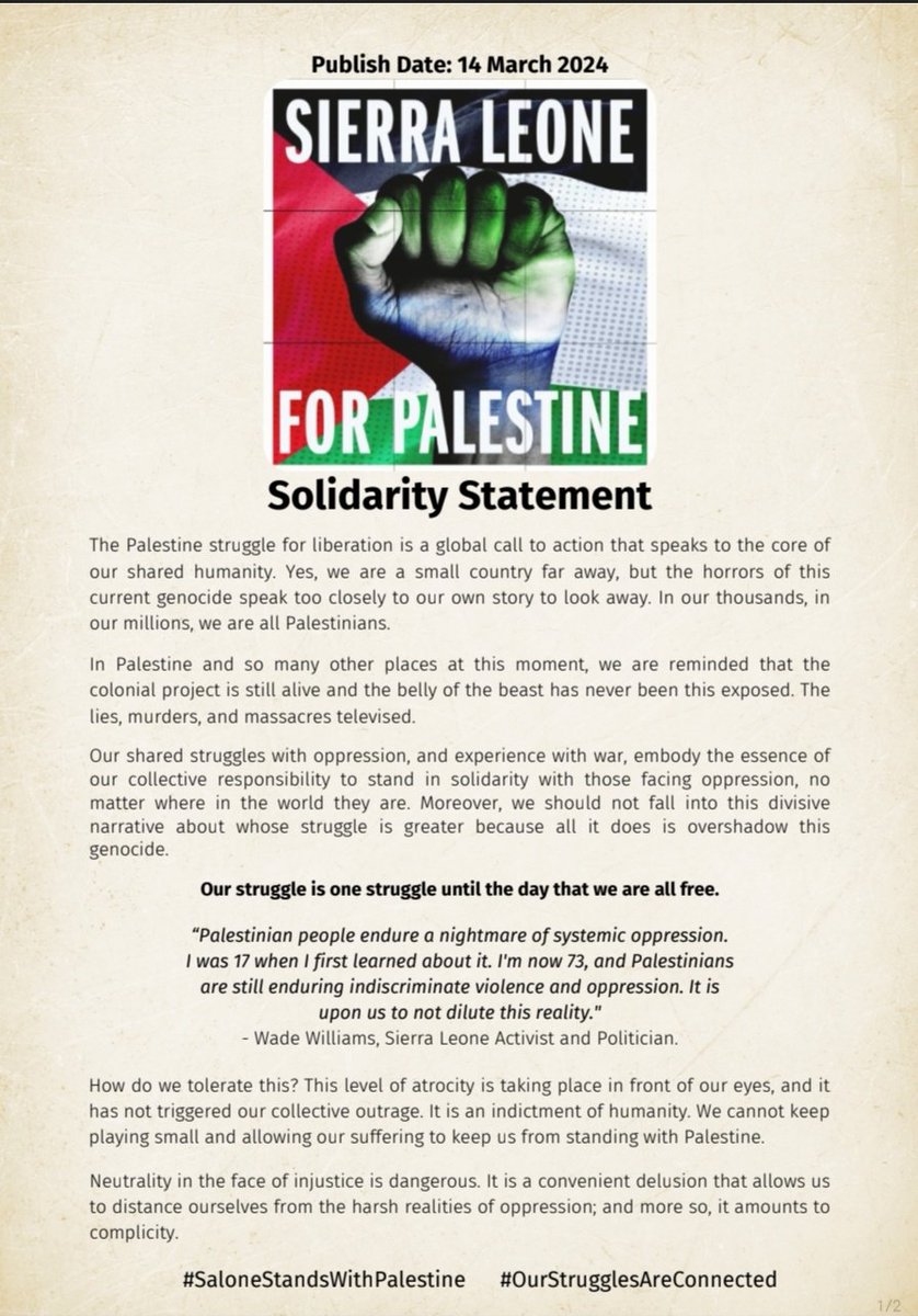 Feminists United Sierra Leone And Allies tweet media