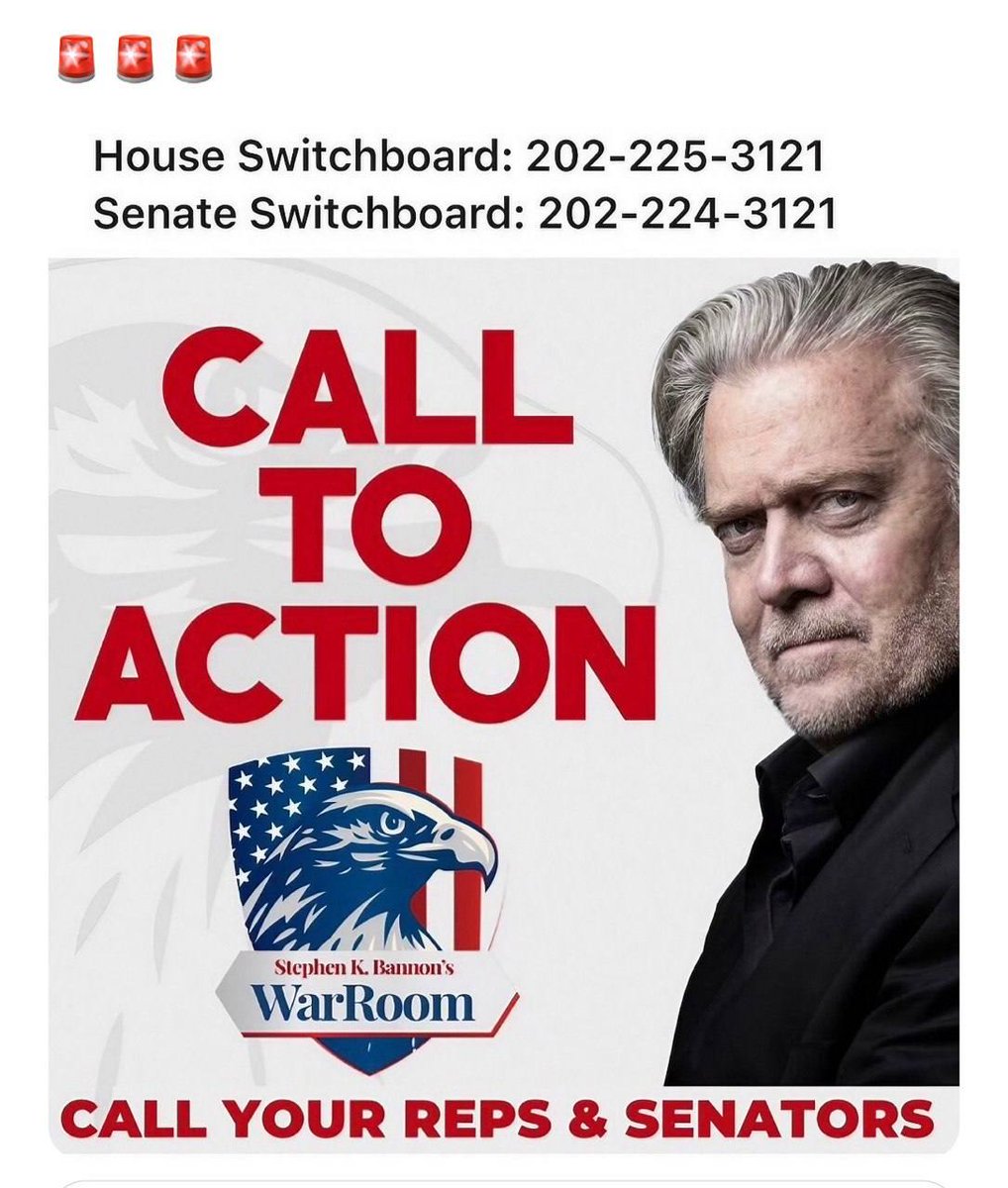 Warroom Call To ACTION! NO FISA!!! Patriots you know what to do!