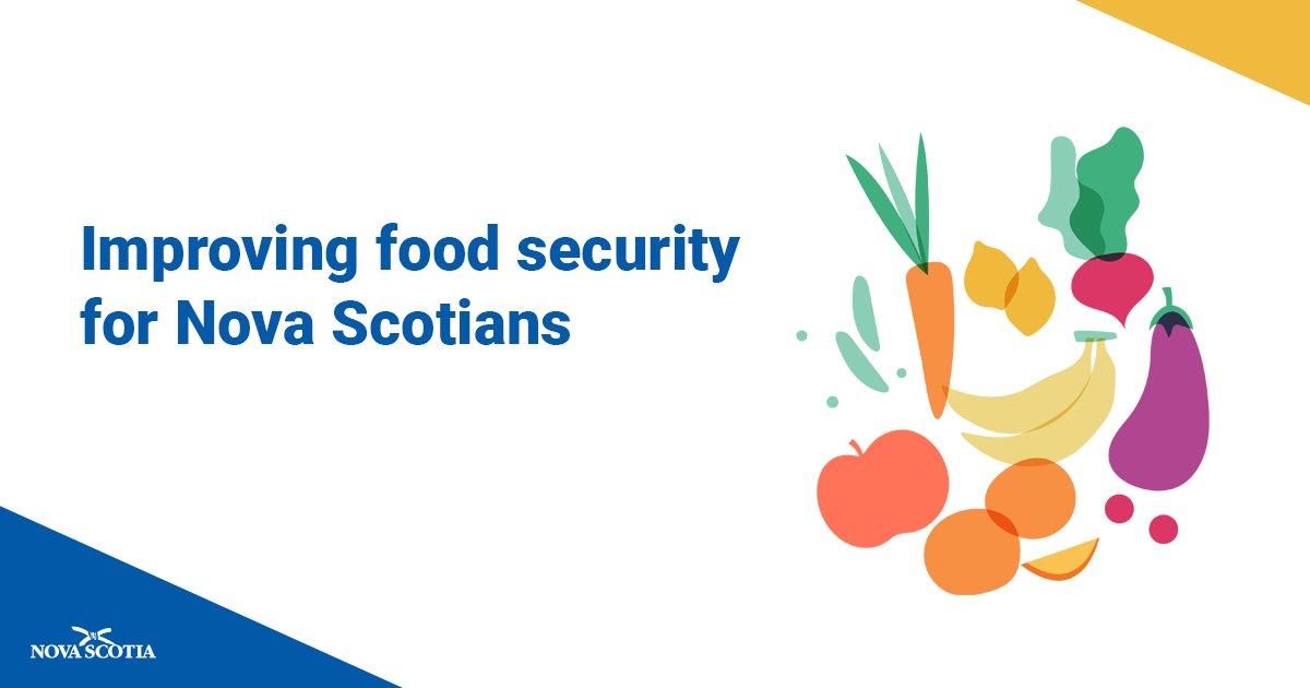 Community organizations that support Nova Scotians experiencing food insecurity have received funding from the Province to continue their important work news.novascotia.ca/en/2024/04/12/…