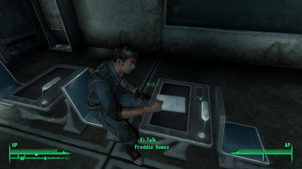 VeryWetLeaf's tweet photo. Rumor has it, he's still taking the test.
#Fallout https://t.co/WX1nXzzXuX