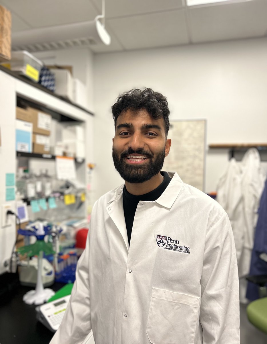 Huge congrats to @MJMitchell_Lab MD PhD student @rohan_palanki for receiving the Solomon R. Pollack Award, given annually to a @pennbioeng graduate student who has successfully completed research that is original and recognized as being at the forefront of its field!