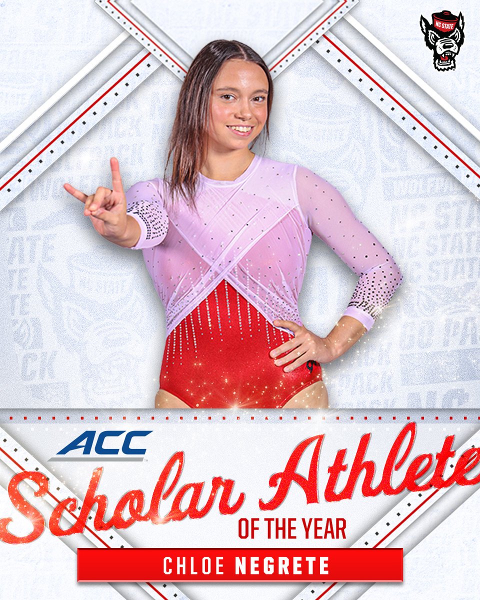 Making an impact in competition AND in the classroom 📝 Chloe is the 2024 ACC Gymnastics Scholar Athlete of the Year! 📰 bit.ly/3Q1QL22