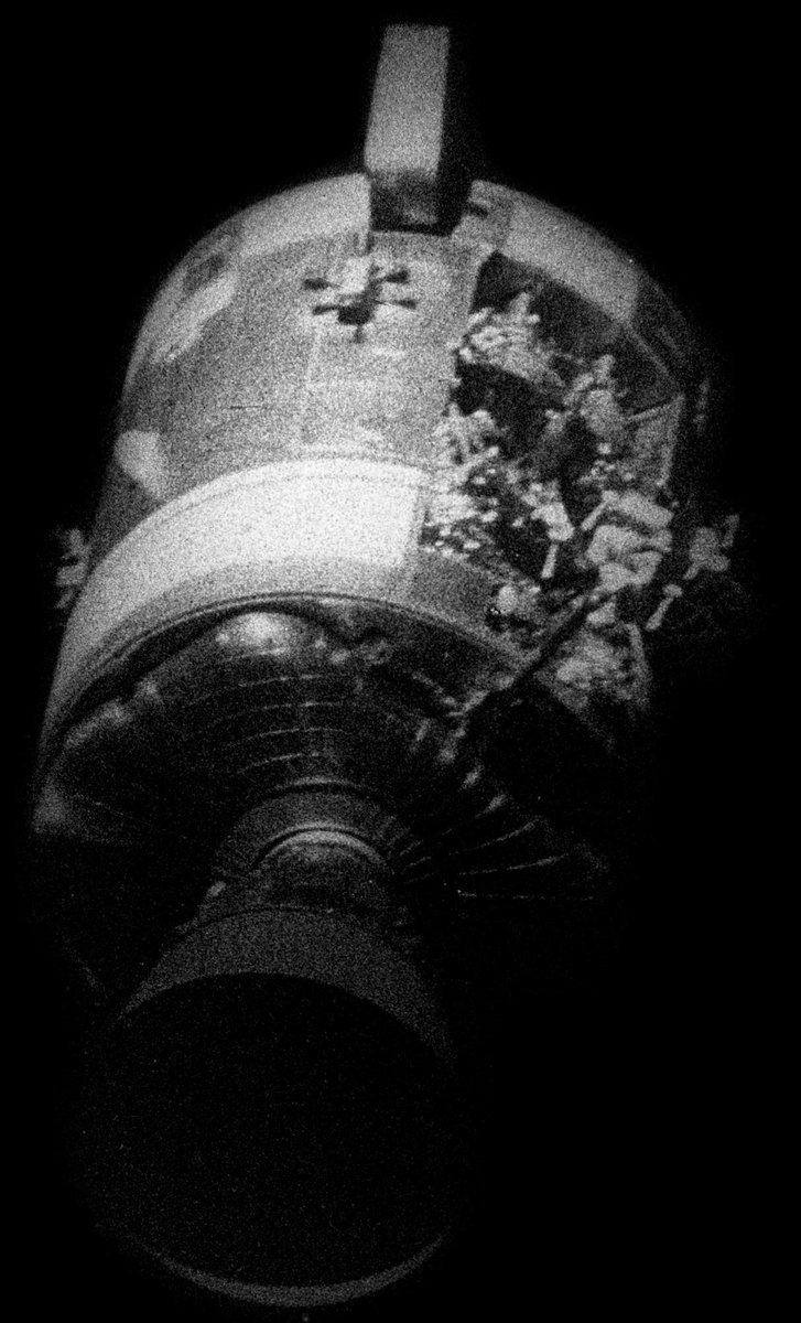On this day in 1970, an explosion occurred in an oxygen tank aboard Apollo 13. The incident forced NASA to abandon the intended lunar landing and return the crew to Earth. 4 days later, the spacecraft splashed down in the South Pacific Ocean with all crew members alive.