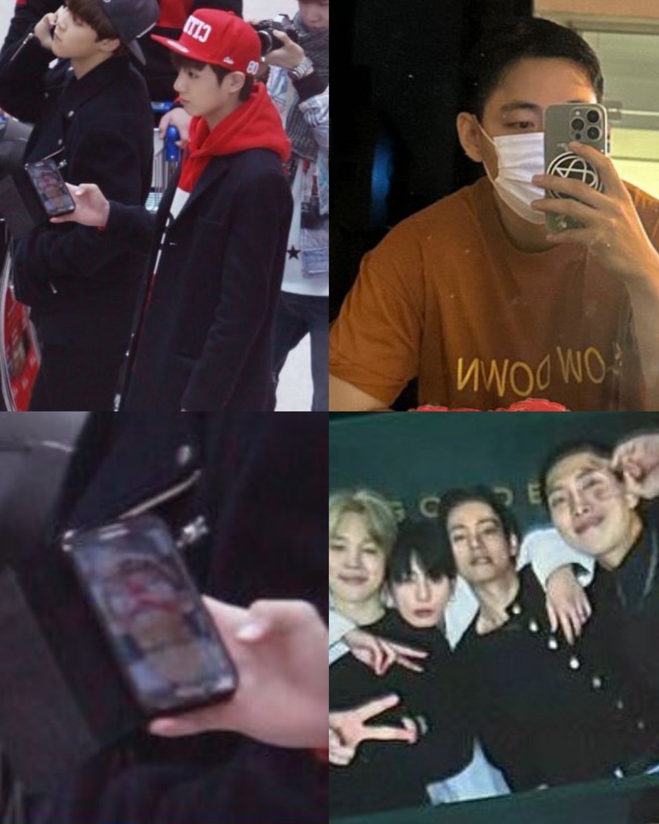 Jk's wallpaper              Tae's phone cover