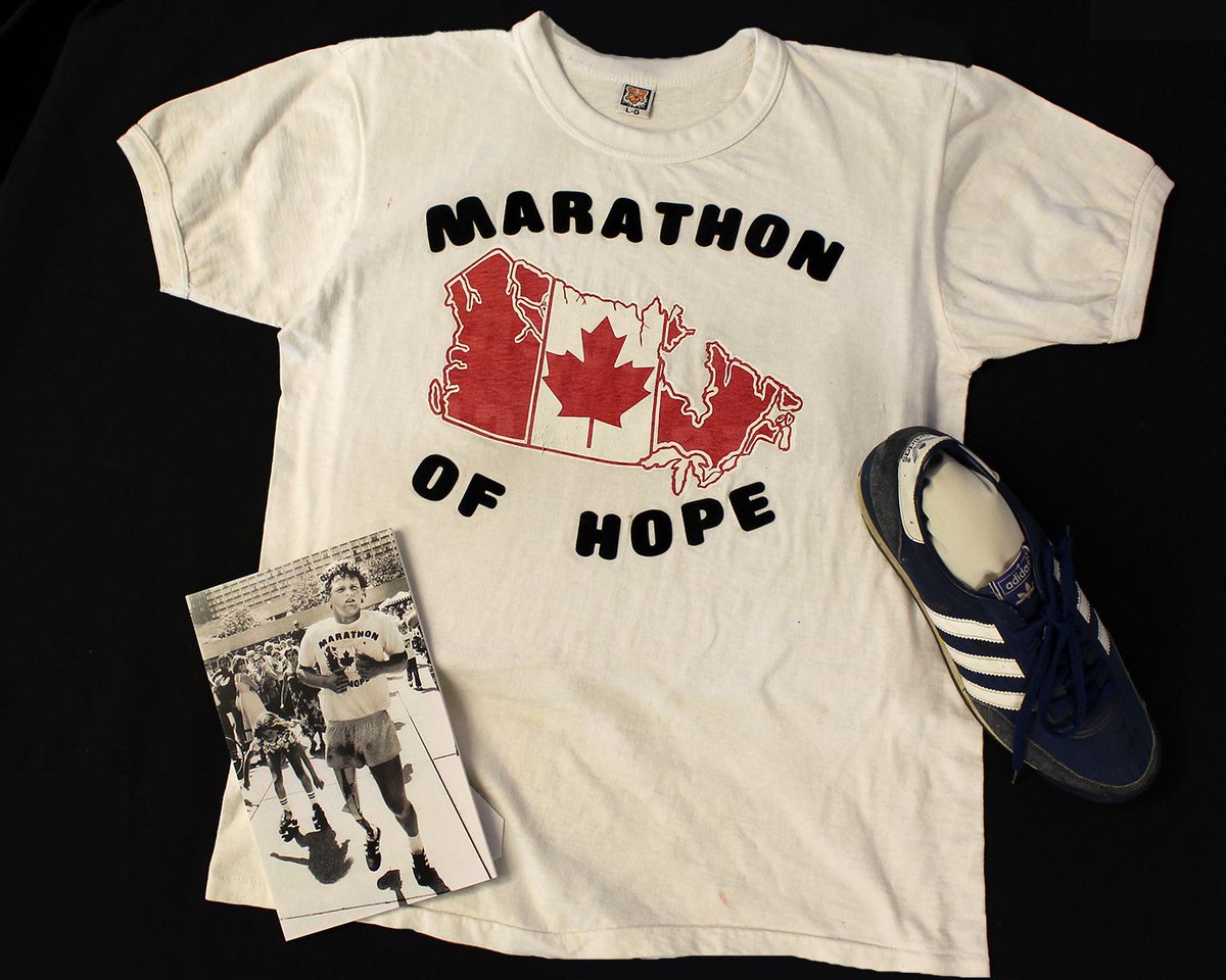 sportshall's tweet photo. #OnThisDay in 1980, Terry Fox began his Marathon of Hope in St. John’s, NL!

Terry’s accomplishments during the Marathon of Hope have transcended Canadian sport history, permanently integrating him into the fabric of Canadian identity and culture. https://t.co/x8uk5DolHp