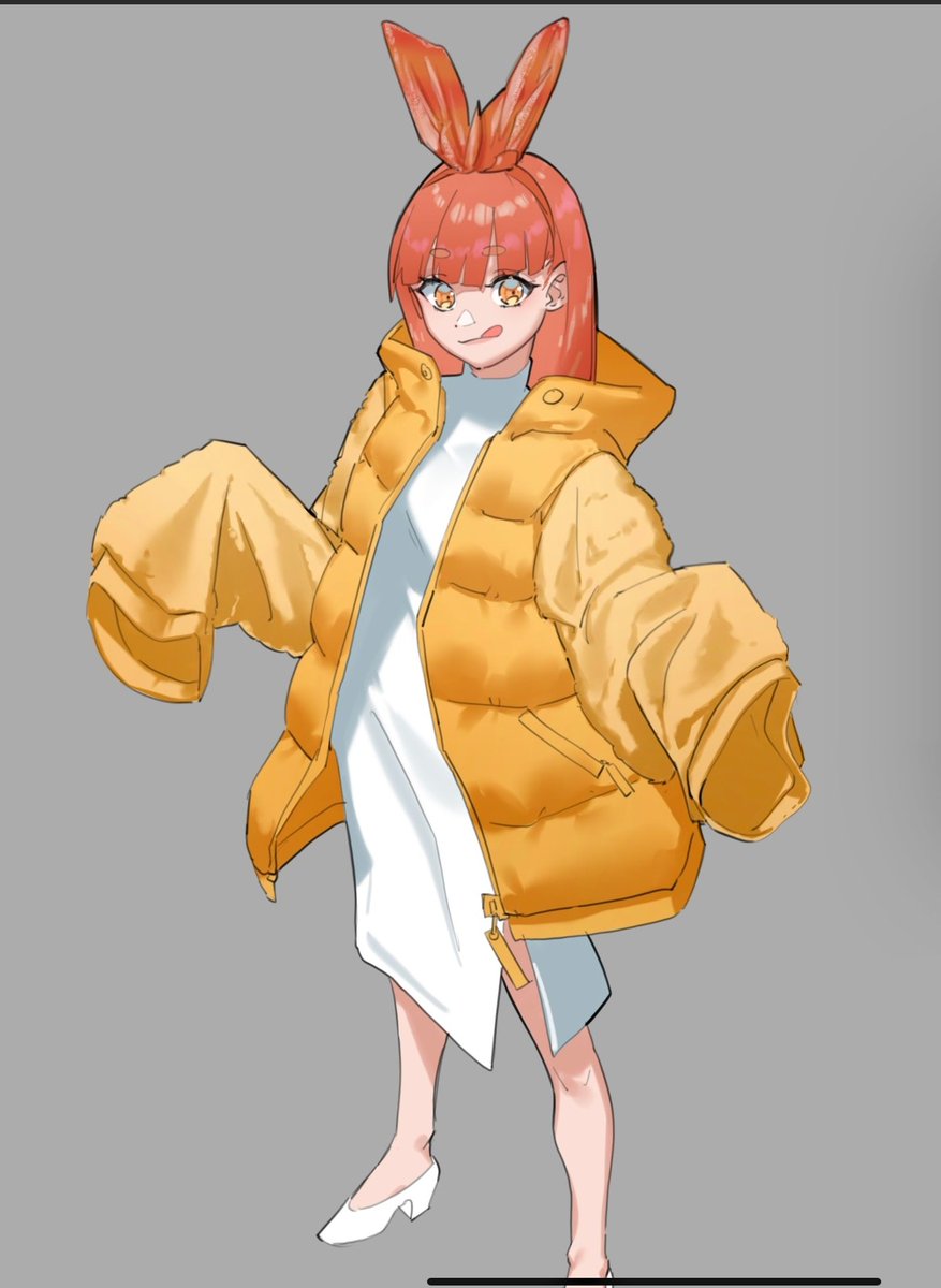 Byte_In_'s tweet image. We're expanding the roster: meet Tempura-Chan(WIP)!
#Food #characterdesign