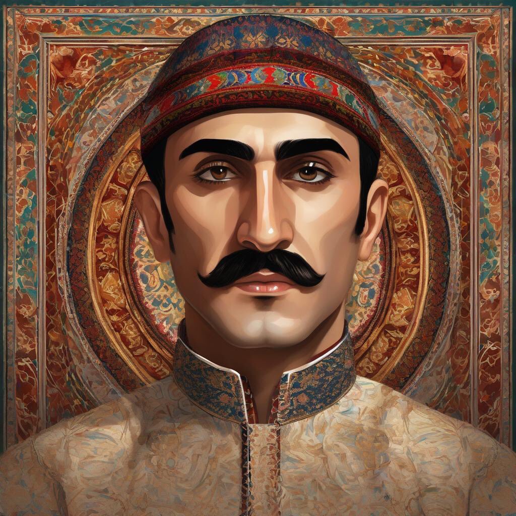 AI art of man from Azerbaijan 🇦🇿