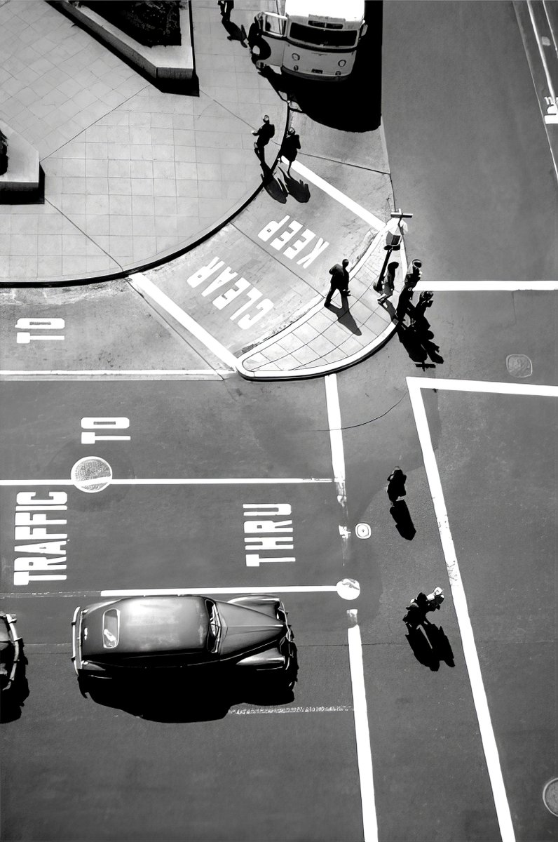 Fred Lyon - Post & Powell, Union Square - San Francisco, 1947