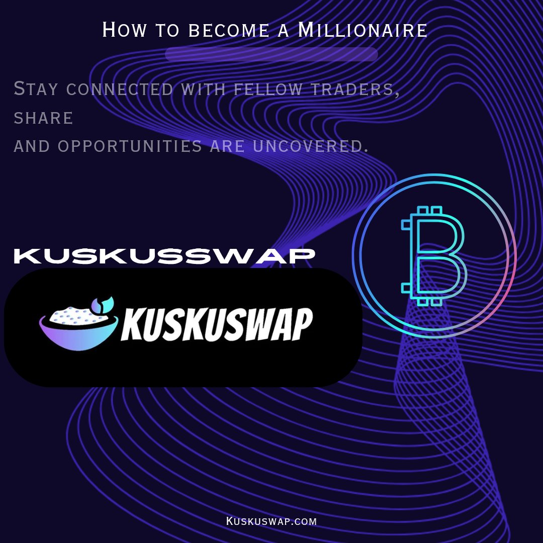 Hi Guys 😊 What's keeping you up? What are you doing? 🤷 $KUS What are you buying or selling?
Enhance your crypto trading journey with our Social Feed Integration feature.
STAY CONNECTED!!
#kuskusswap
@kuskusswap 
#Spreadthenews
